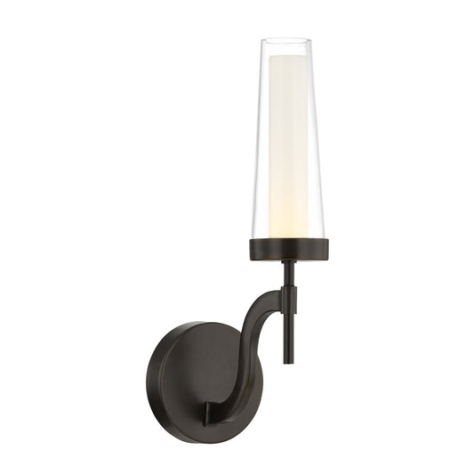 Savoy House Butler 1 Lt Sconce, Mediterranean Bronze
