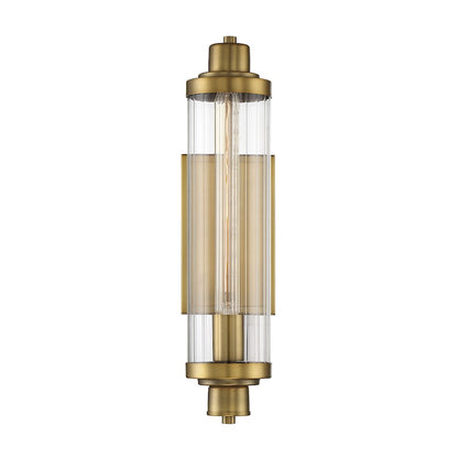 Savoy House Pike 1-Light Wall Sconce, Warm Brass - 9-16000-1-322