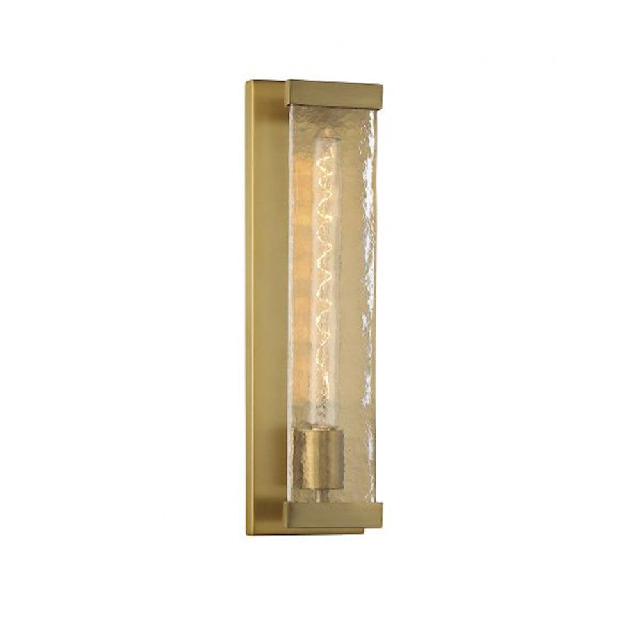 Savoy House Alberta 1-Light Wall Sconce, Warm Brass - 9-1902-1-322