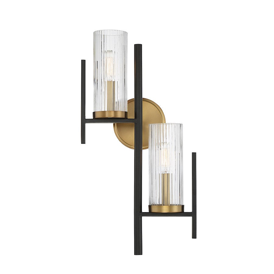 2 Light Wall Sconce