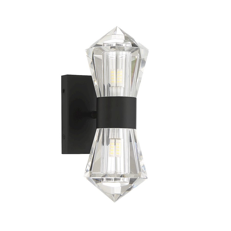 2 Light LED Wall Sconce