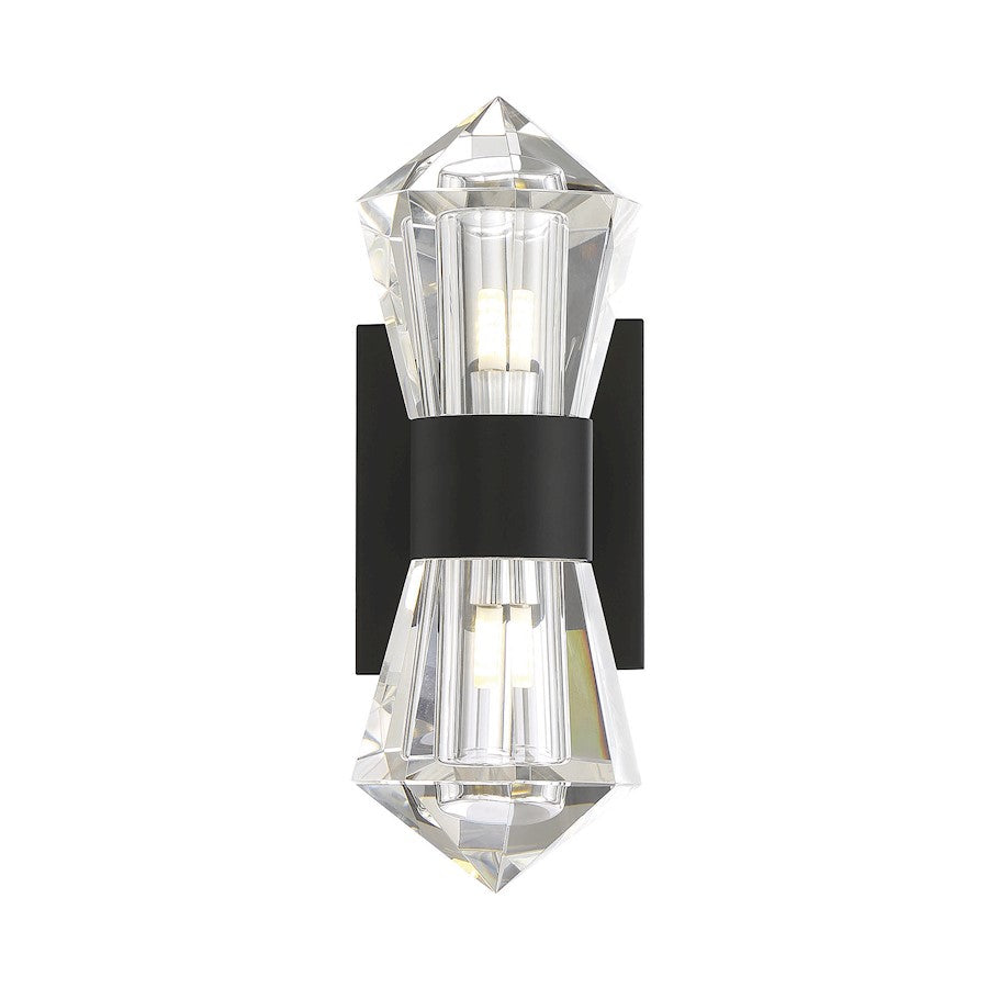 2 Light LED Wall Sconce