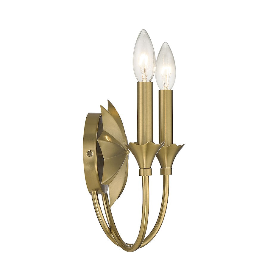 2 Light Wall Sconce