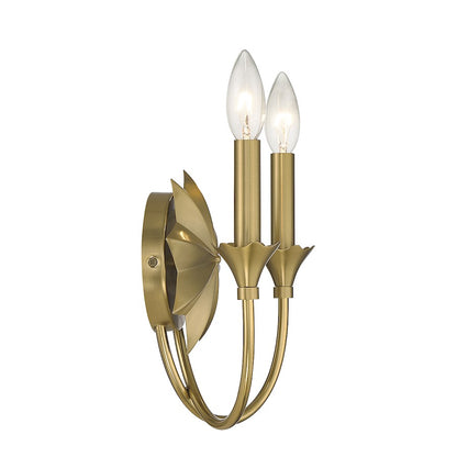 2 Light Wall Sconce
