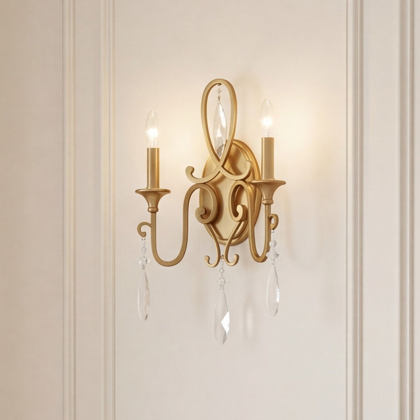 2 Light Wall Sconce