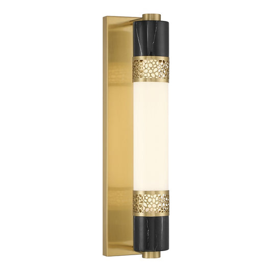 Savoy House Farrell 1 Lt Sconce, Warm Brass