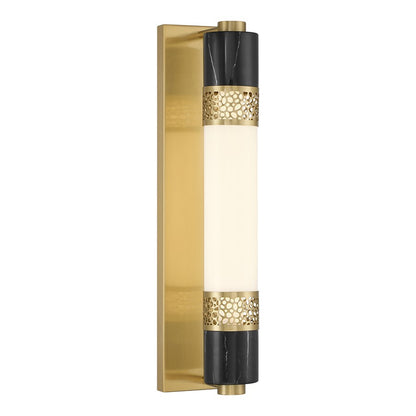 Savoy House Farrell 1 Lt Sconce, Warm Brass