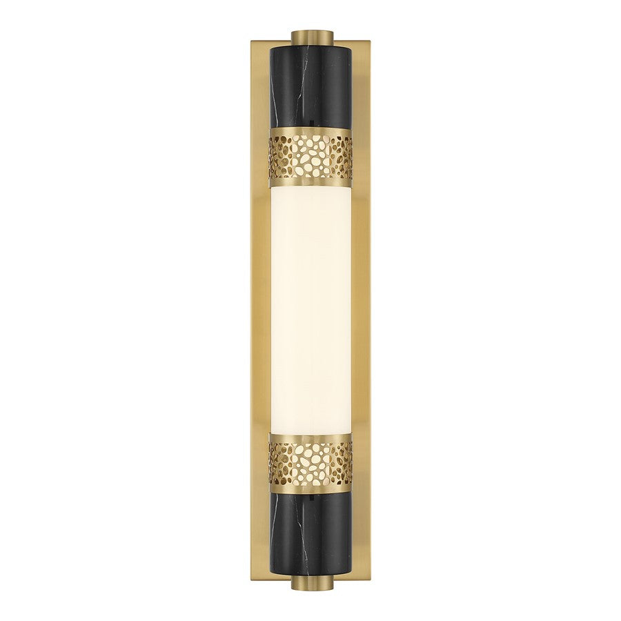 Savoy House Farrell 1 Lt Sconce, Warm Brass