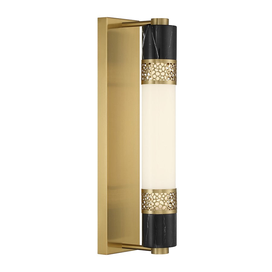 Savoy House Farrell 1 Lt Sconce, Warm Brass