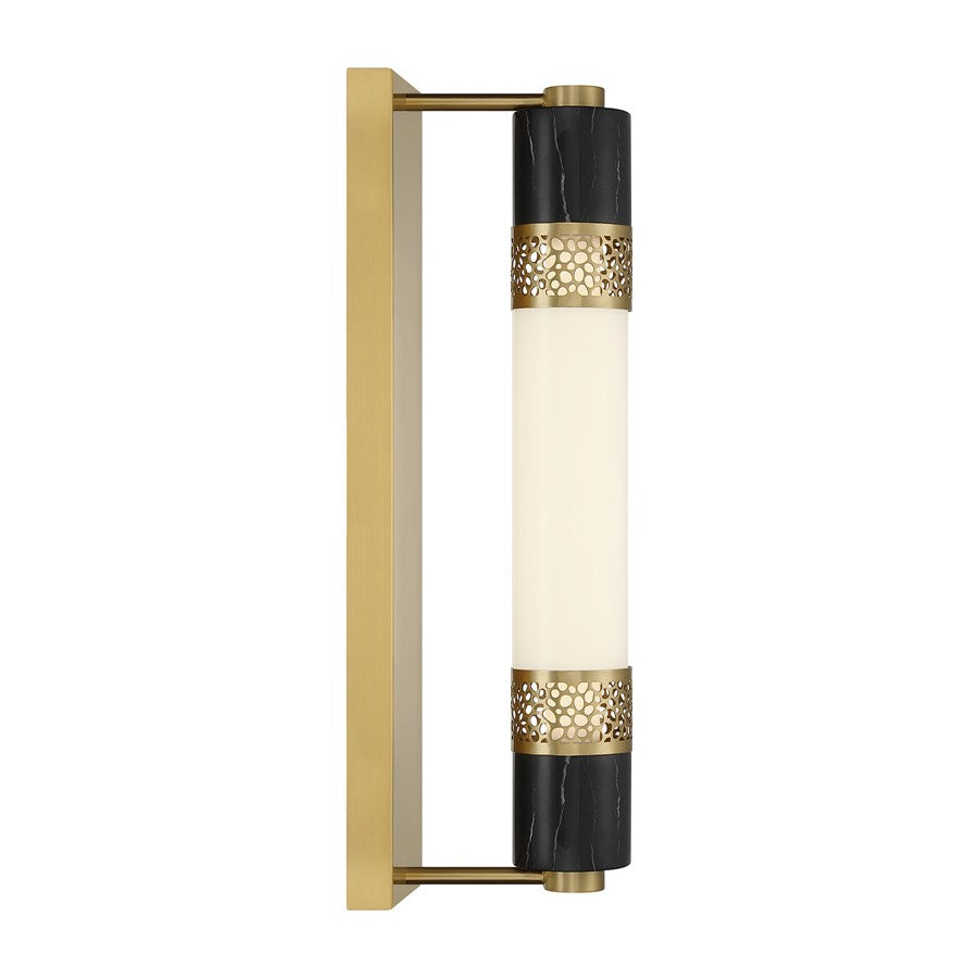 Savoy House Farrell 1 Lt Sconce, Warm Brass