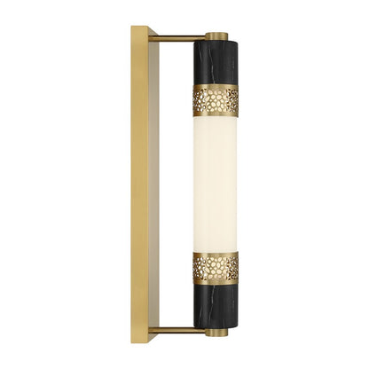 Savoy House Farrell 1 Lt Sconce, Warm Brass