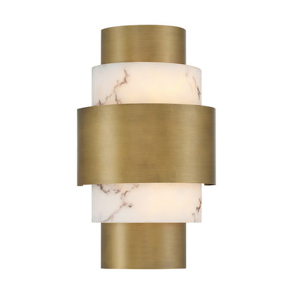 Savoy House Davenport 2 Lt Sconce, Antique Patina