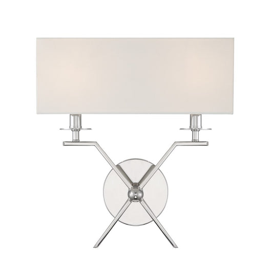 2 Light Wall Sconce