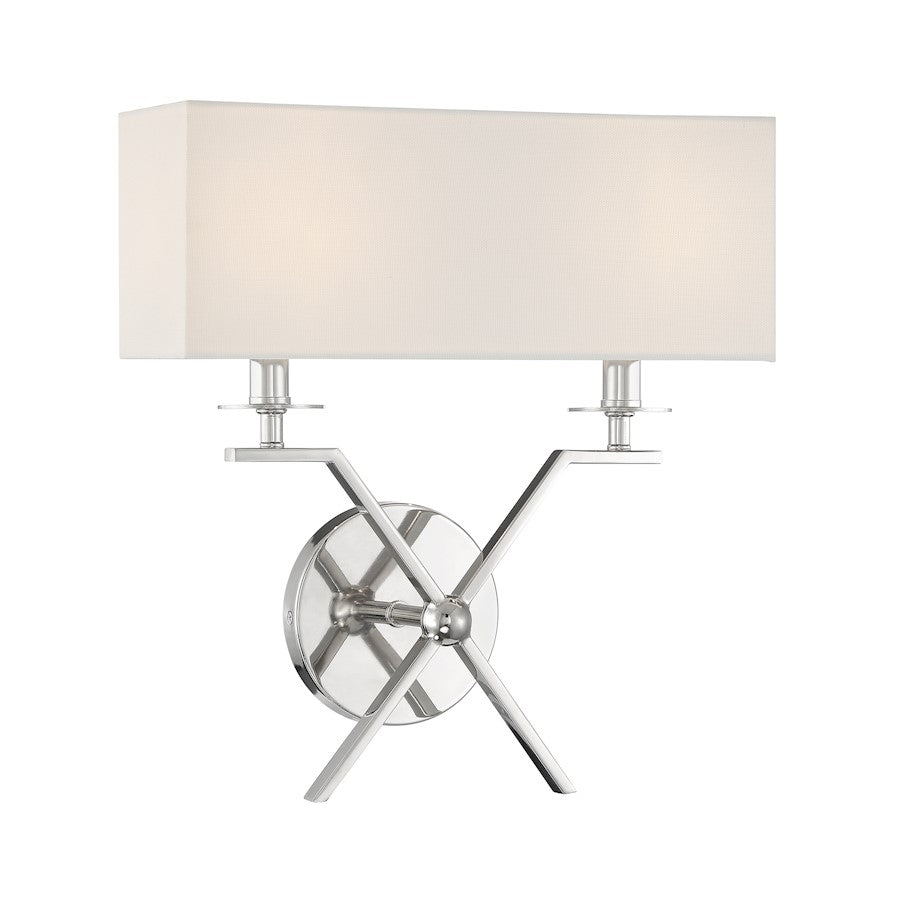 2 Light Wall Sconce