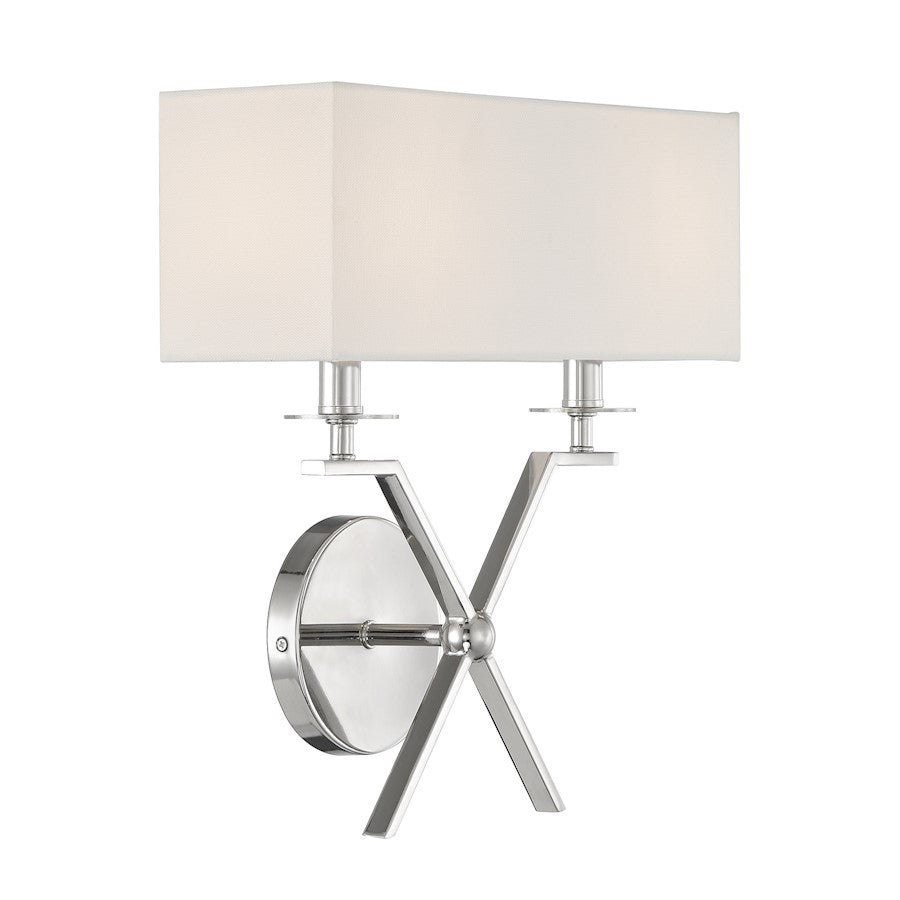 2 Light Wall Sconce