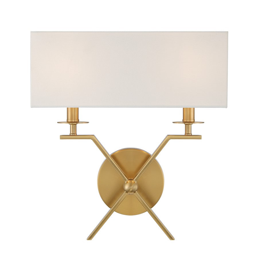 2 Light Wall Sconce