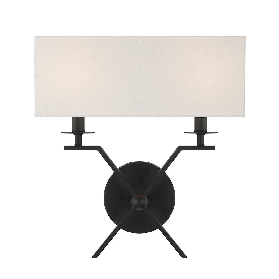 2 Light Wall Sconce