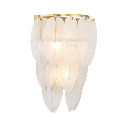 Boa 3 Light Sconce, Warm Brass/Clear Frosted