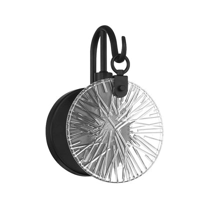 1 Light Bathroom Vanity Light, Matte Black