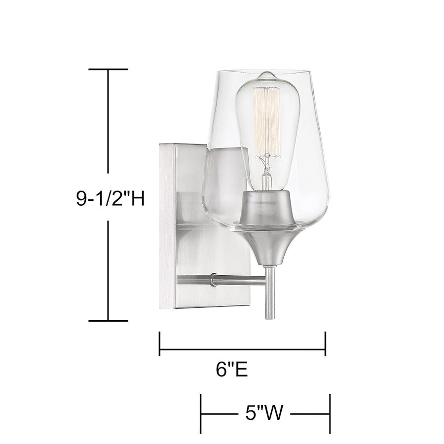 1 Light Wall Sconce