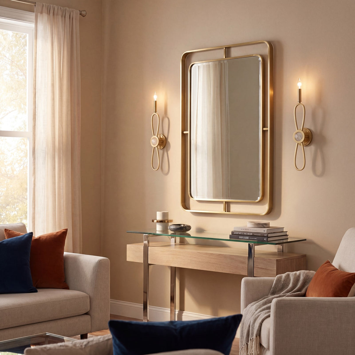 Savoy House Minette 1 Lt Sconce, Spun Gold