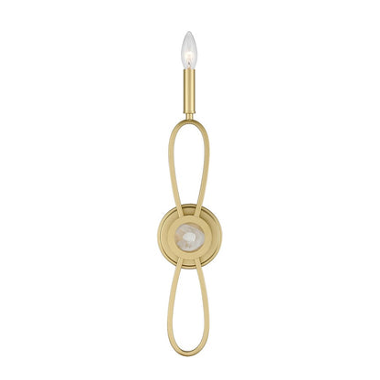 Savoy House Minette 1 Lt Sconce, Spun Gold