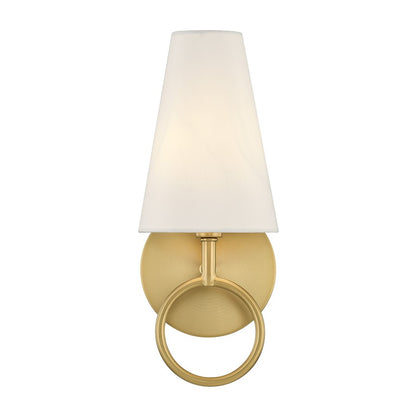 Savoy House Wilkes 1 Lt 12" Sconce, Warm Brass