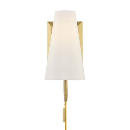 Savoy House Wilkes 1 Lt 11" Sconce, Warm Brass