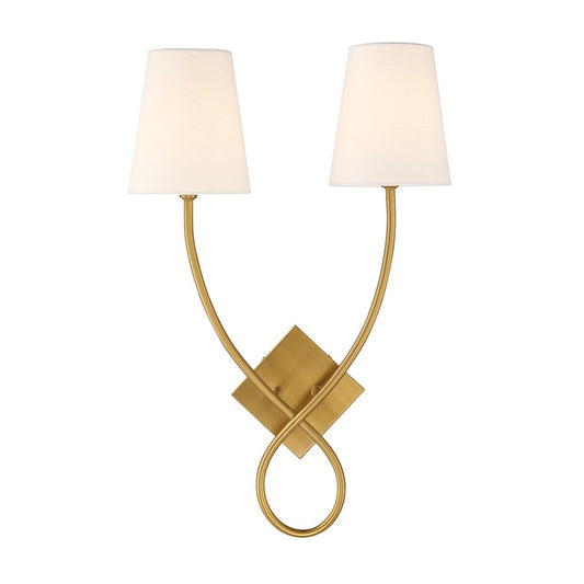 2 Light Wall Sconce