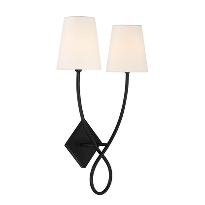 2 Light Wall Sconce