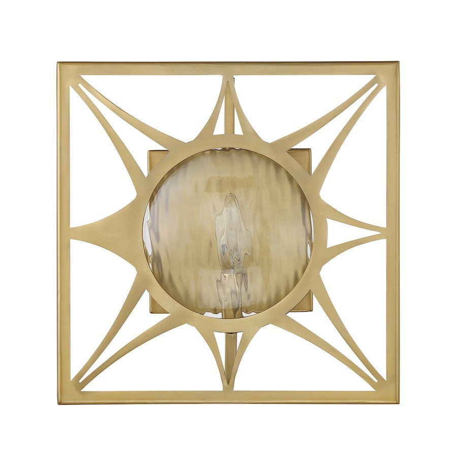 Savoy House Balfour 1 Light Sconce, Warm Brass