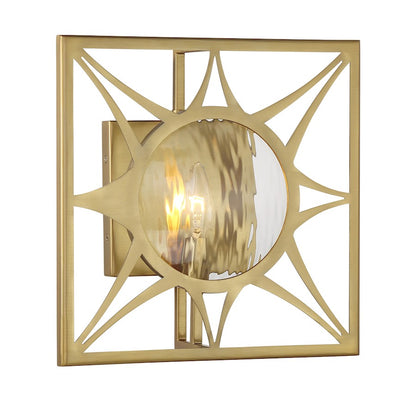 Savoy House Balfour 1 Light Sconce, Warm Brass