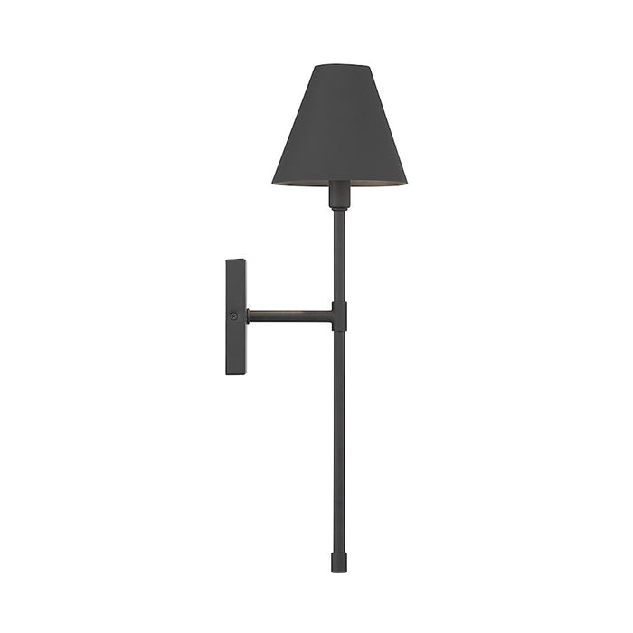 Savoy House Jefferson 1-Light Wall Sconce, Matte Black