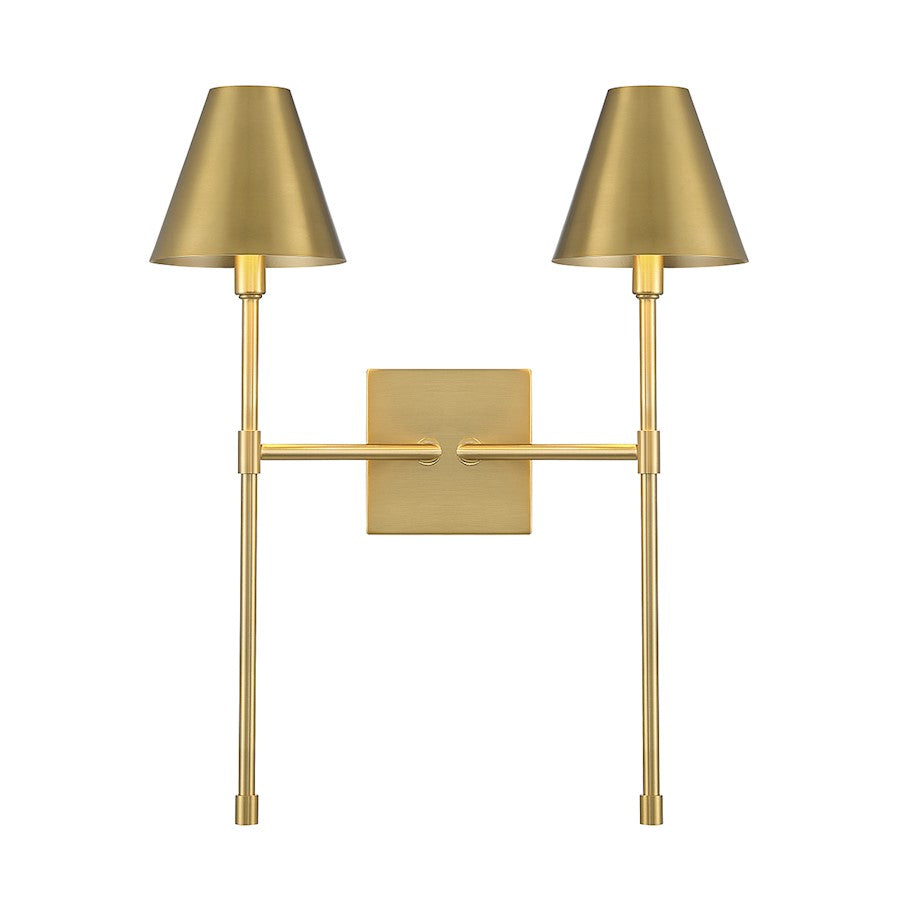 2 Light Wall Sconce