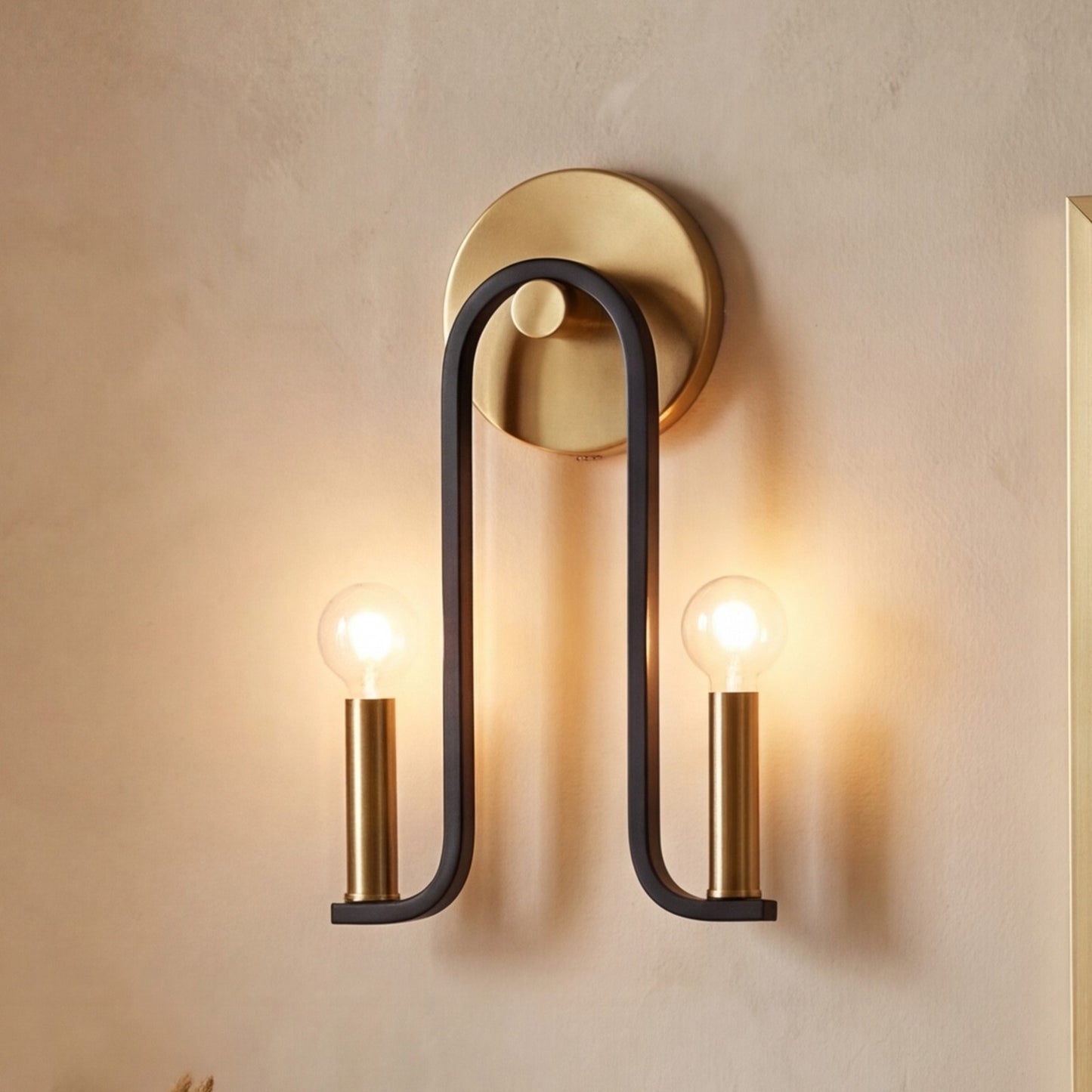 2 Light Wall Sconce