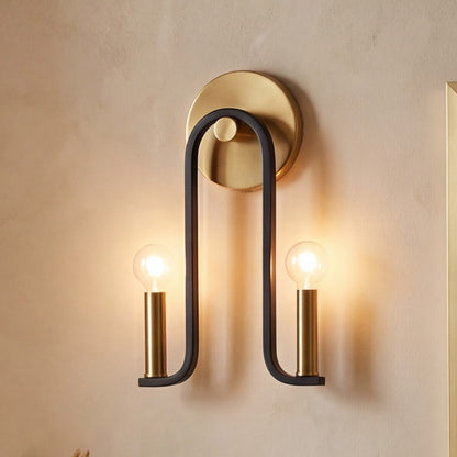 2 Light Wall Sconce