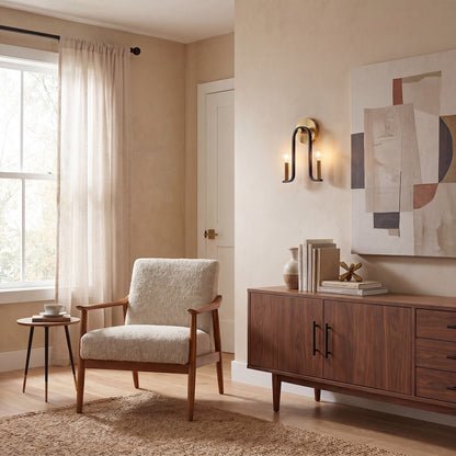 2 Light Wall Sconce