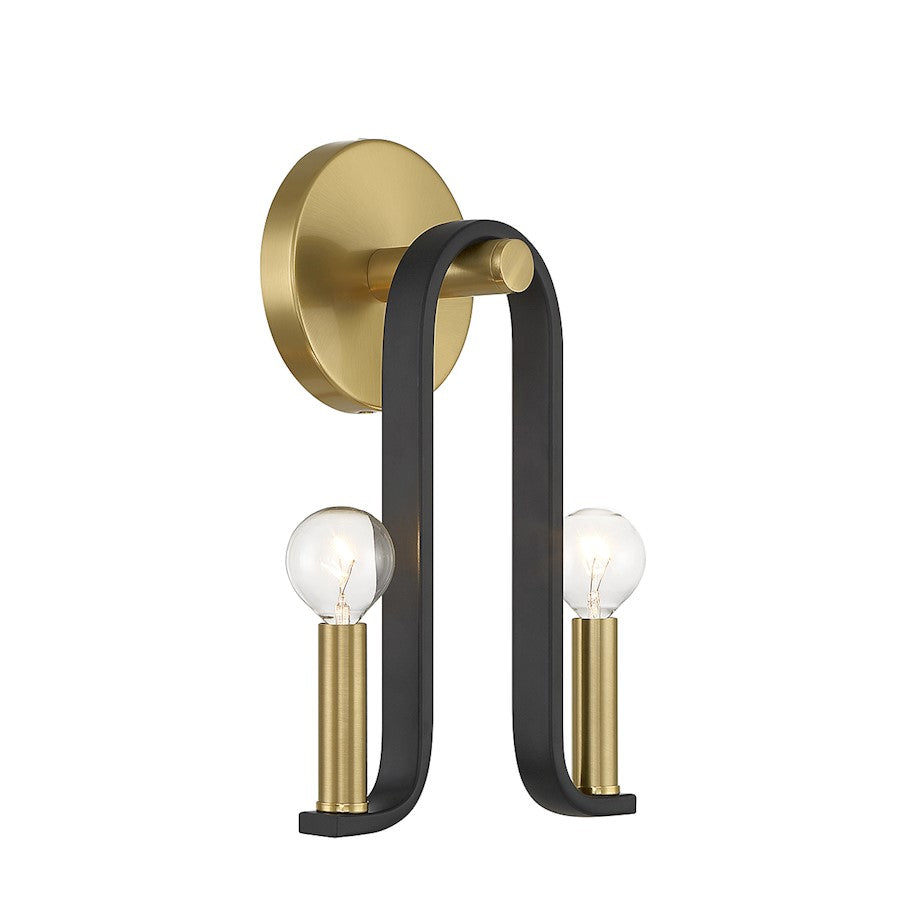 2 Light Wall Sconce
