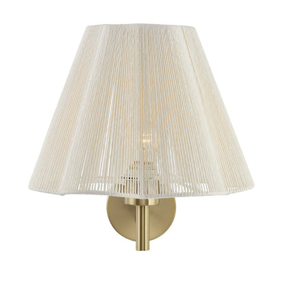 Savoy House Rosa 1 Lt 15" Sconce, Noble Brass