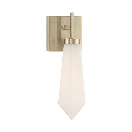 Savoy House Leland 1 Lt Sconce, Noble Brass