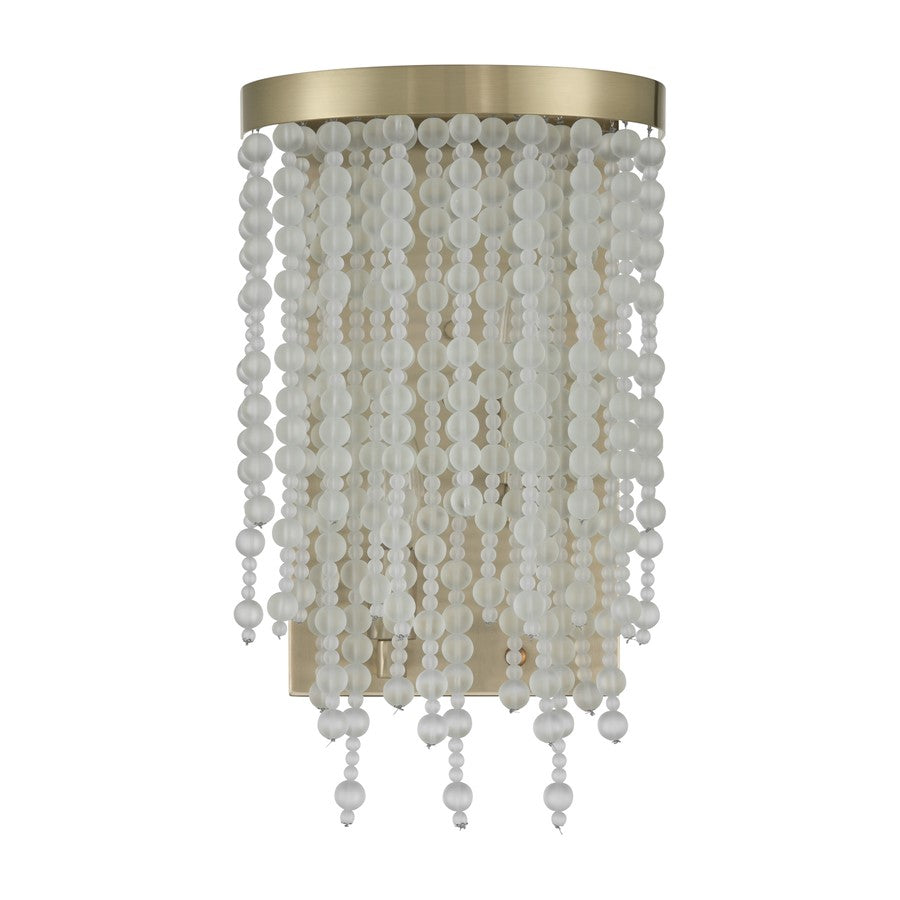 Savoy House Jeanette 2 Lt Sconce, Noble Brass