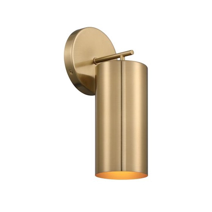 Lio 1 Light Sconce, Noble Brass