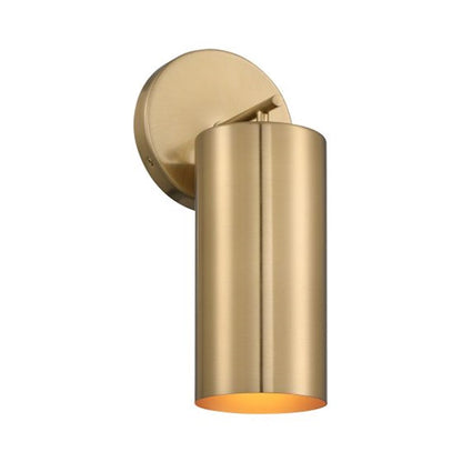 Lio 1 Light Sconce, Noble Brass