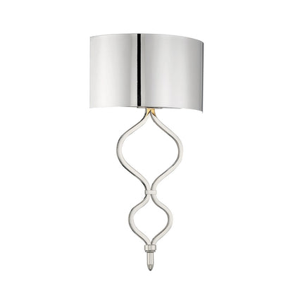 Como LED Wall Sconce, Polished Nickel