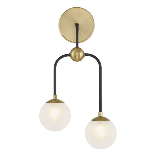 2 Light Wall Sconce