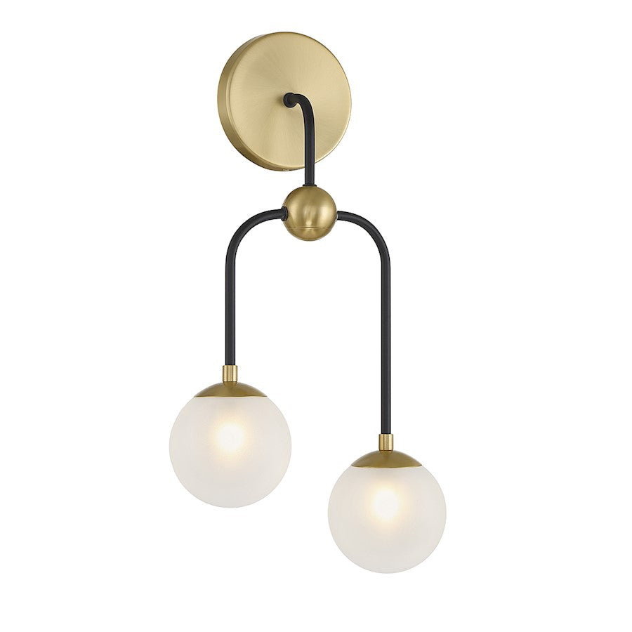 2 Light Wall Sconce