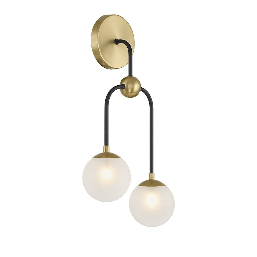 2 Light Wall Sconce