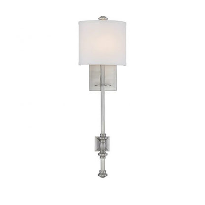 Savoy House Devon 1-Light Wall Sconce, Satin Nickel - 9-7140-1-SN