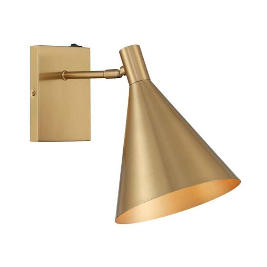 Savoy House Pharos 1Lt 11" Adjustable Wall Sconce, Brass - 9-8002CP-1-127