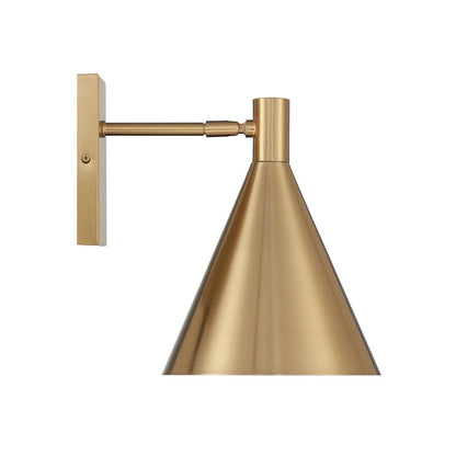 Pharos 1 Light 11" Sconce, Noble Brass